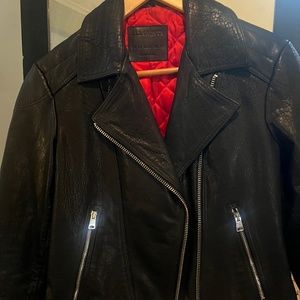 All Saints Leather Jacket
